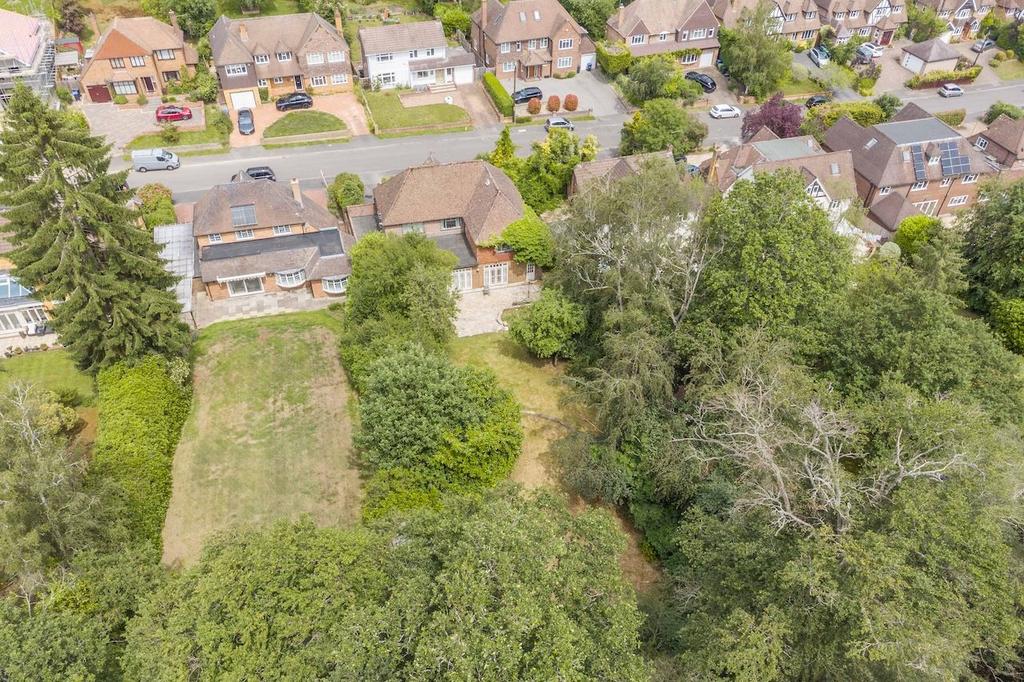 Aerial view, land