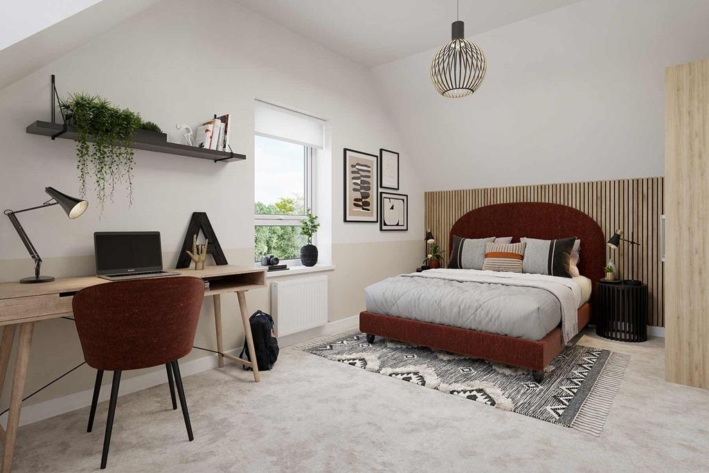 A third double bedroom means you don't need to...