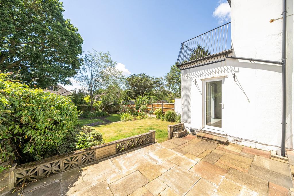 Patio view, garden