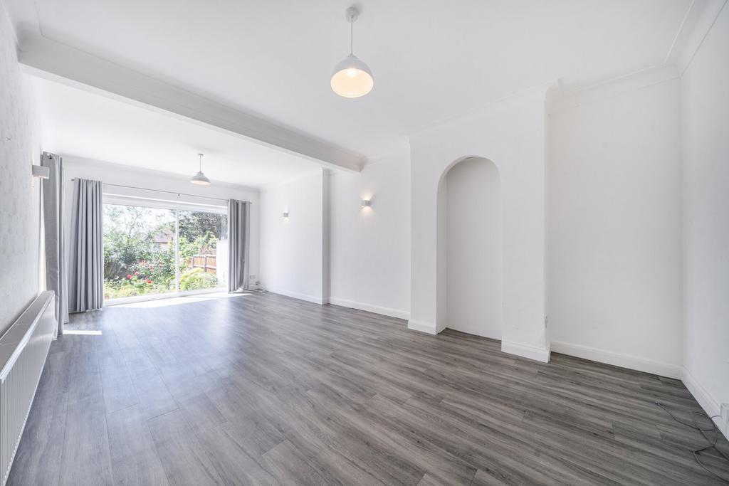 Open-plan living area