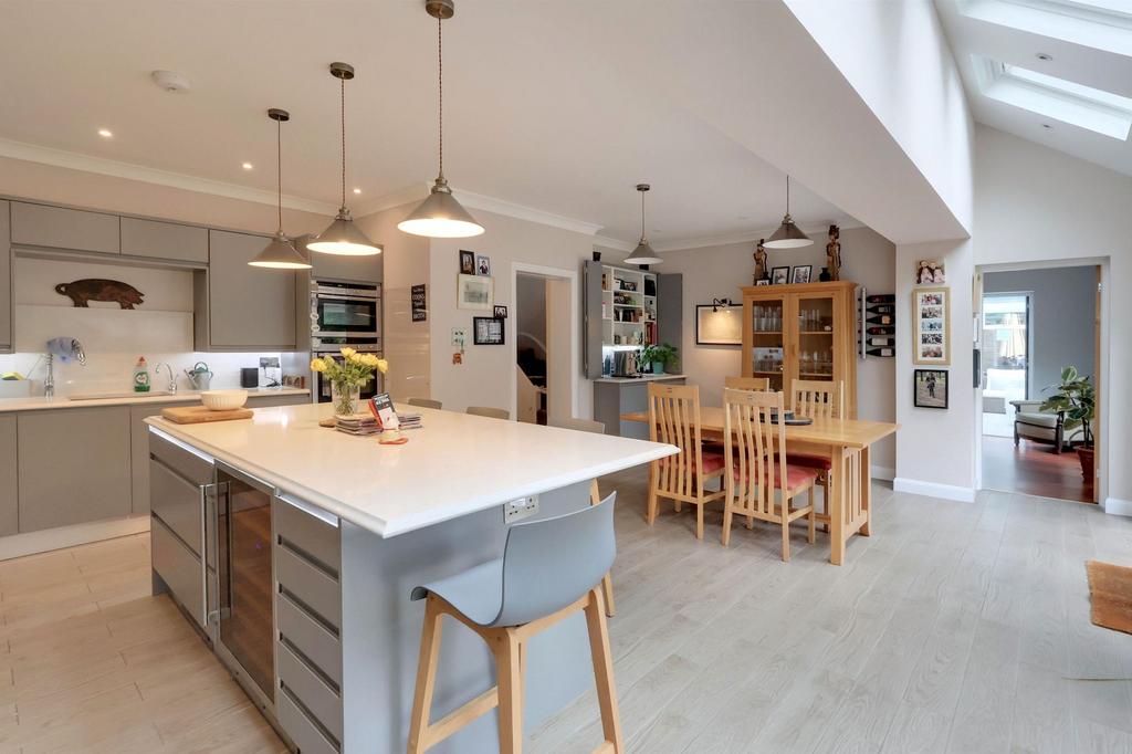 Kitchen, open plan living