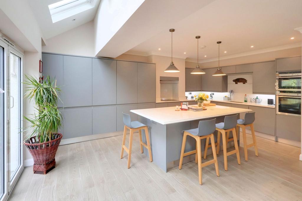 Kitchen, open plan living