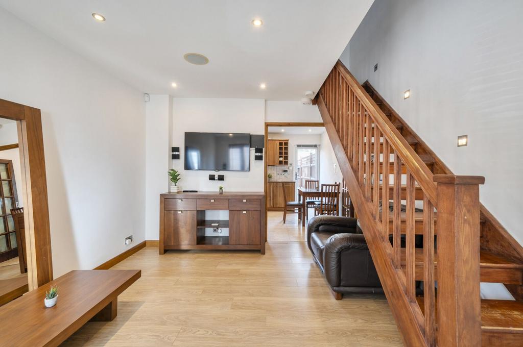 Open-plan living area, open plan living
