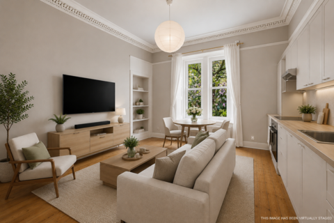 1 bedroom ground floor flat for sale, 8/2 Thistle Place, Viewforth, Edinburgh, EH11 1JH