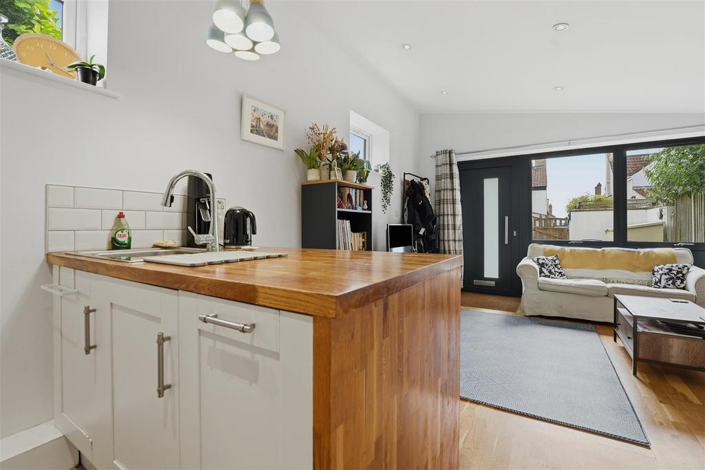 Open-plan living area