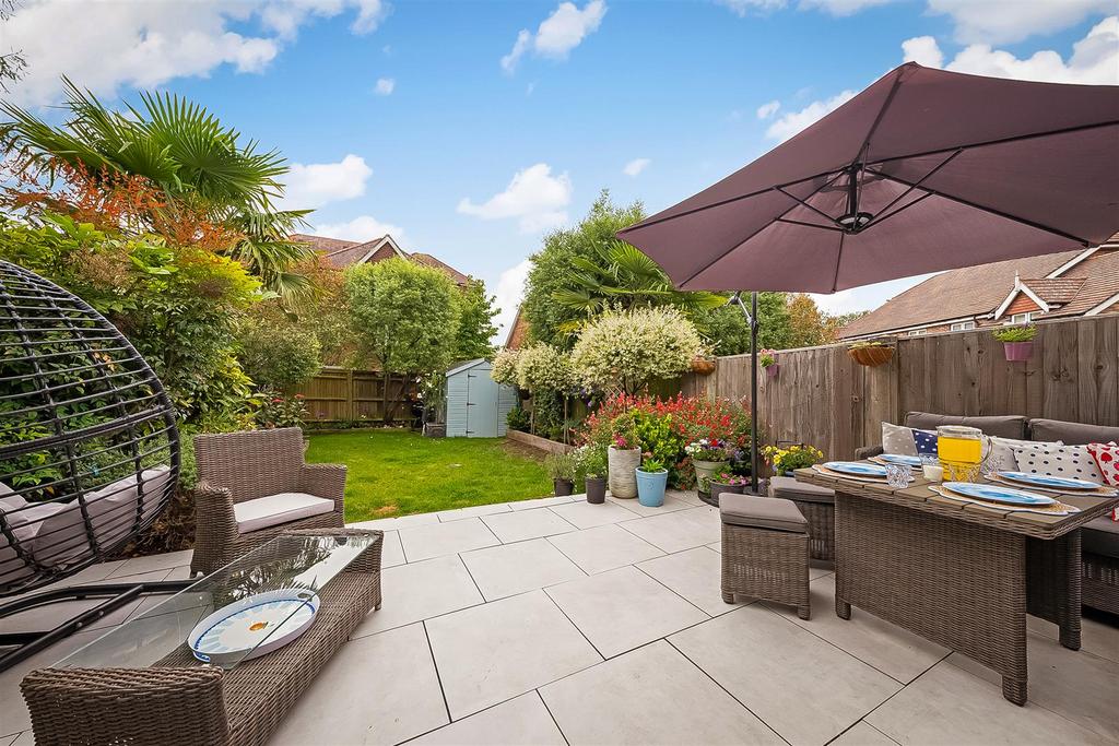 Patio view, garden