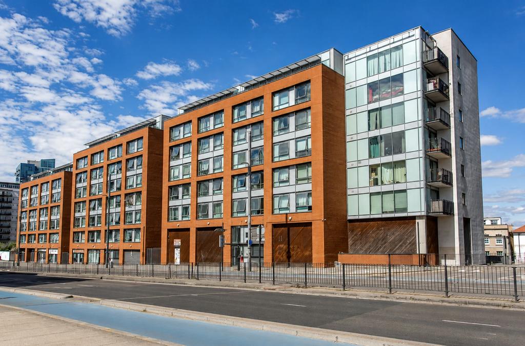 Apartment building facade, block of apartments