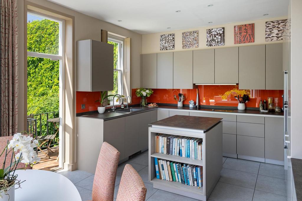 Kitchen, open plan living