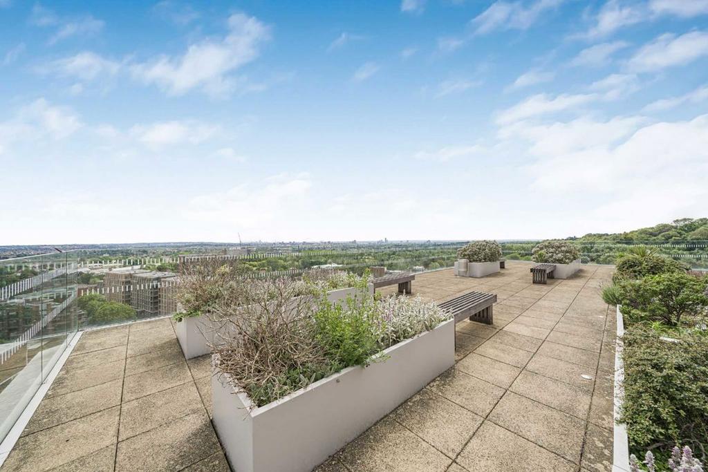 Roof terrace view, roof terrace
