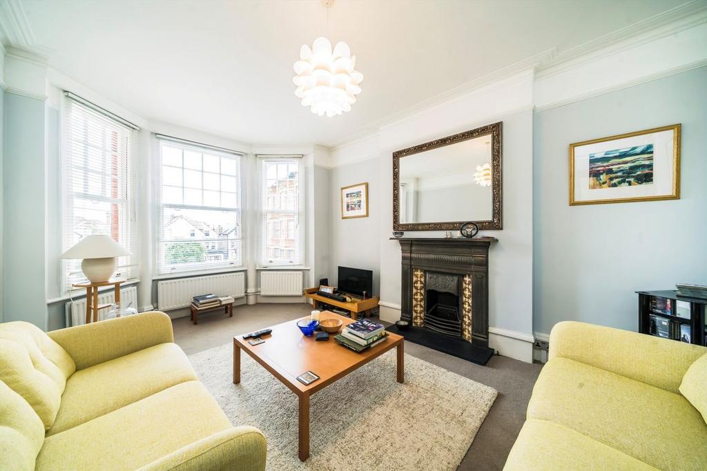 Living room, fireplace