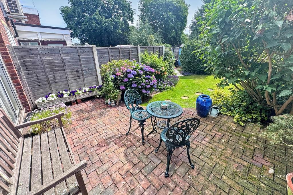 Patio view, garden