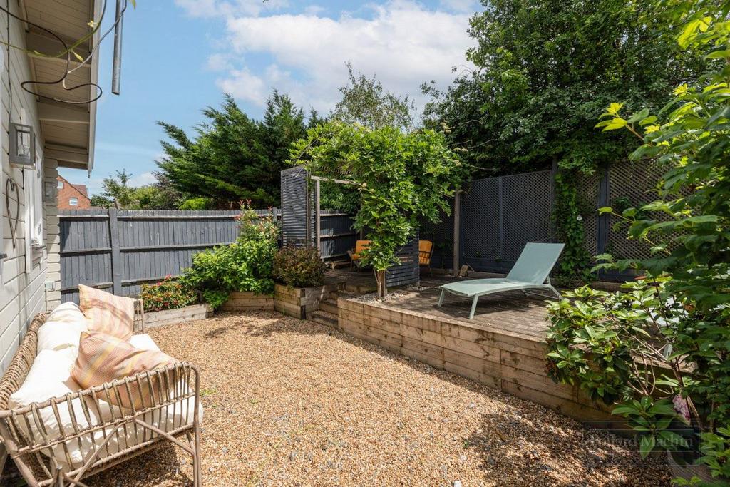 Patio view, garden