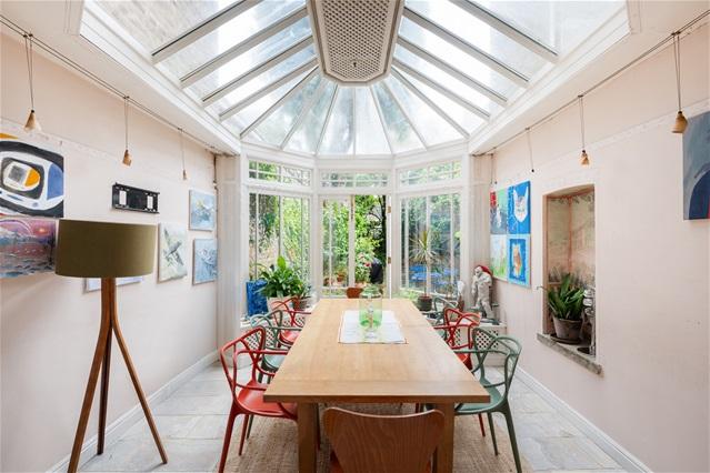 Conservatory interior, conservatory