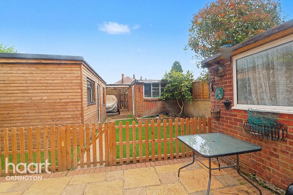 Patio view, garden