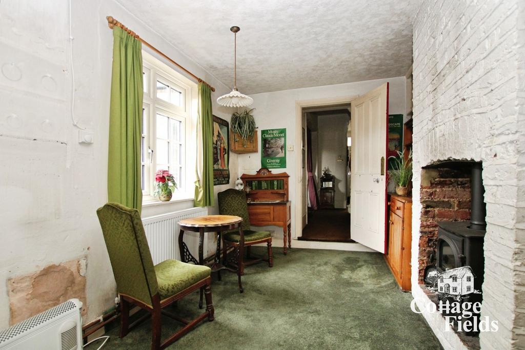 Reception room, fireplace
