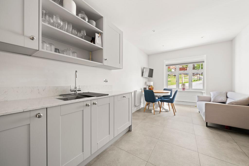 Open-plan living area