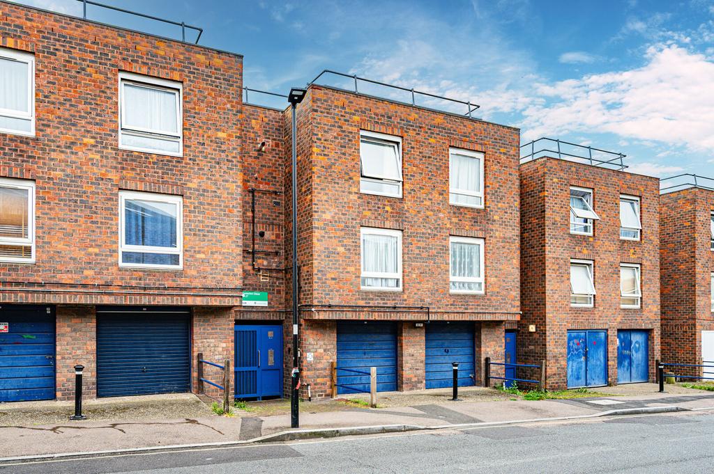 Apartment building facade, block of apartments