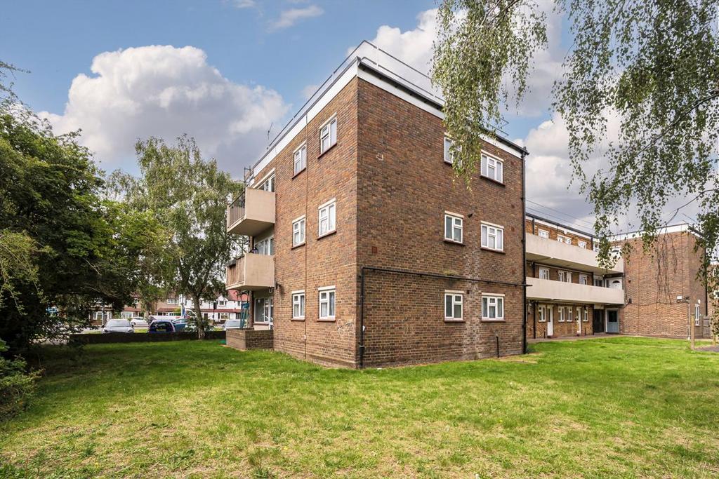 Apartment building facade, block of apartments