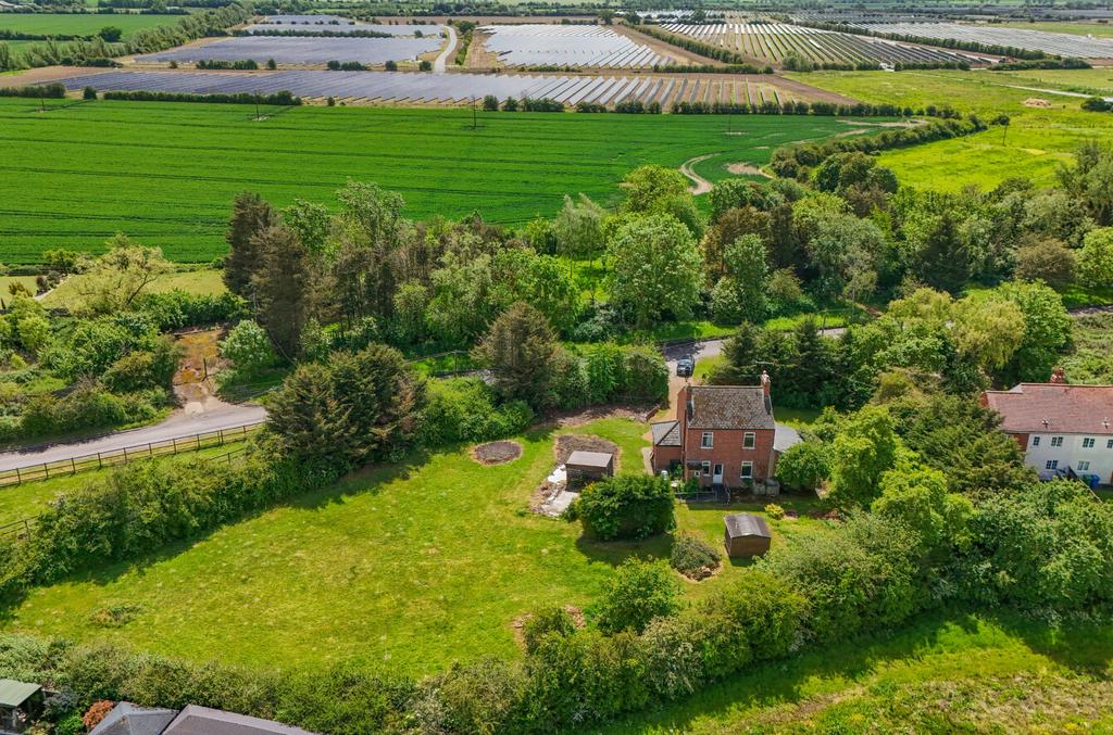 Aerial view, land