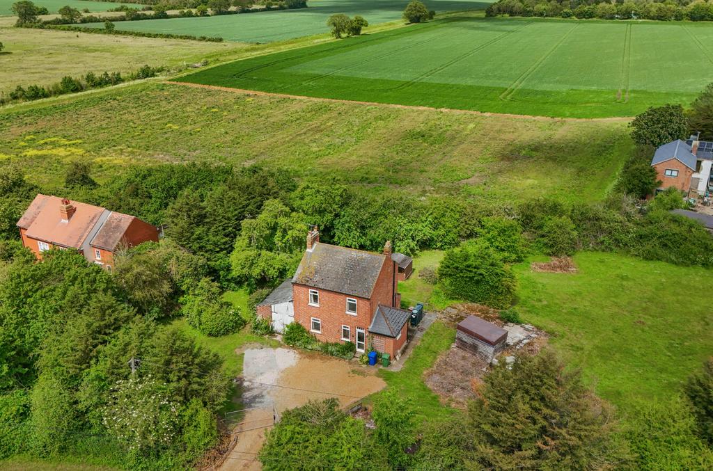 Aerial view, land