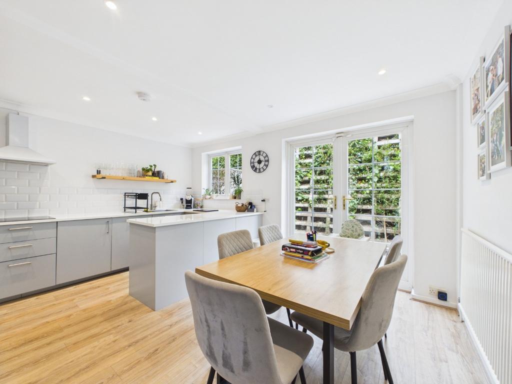 Open-plan living area, open plan living