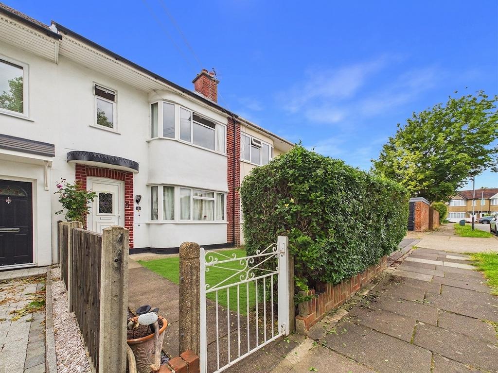 Semi-detached house exterior