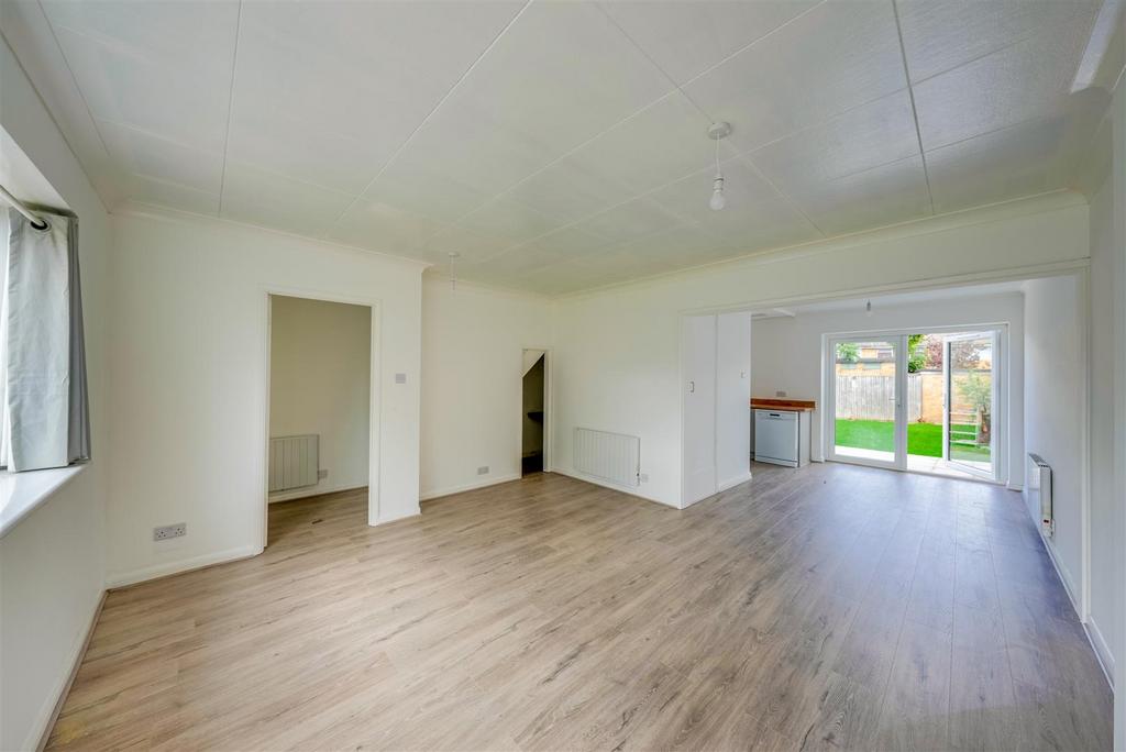 Open-plan living area