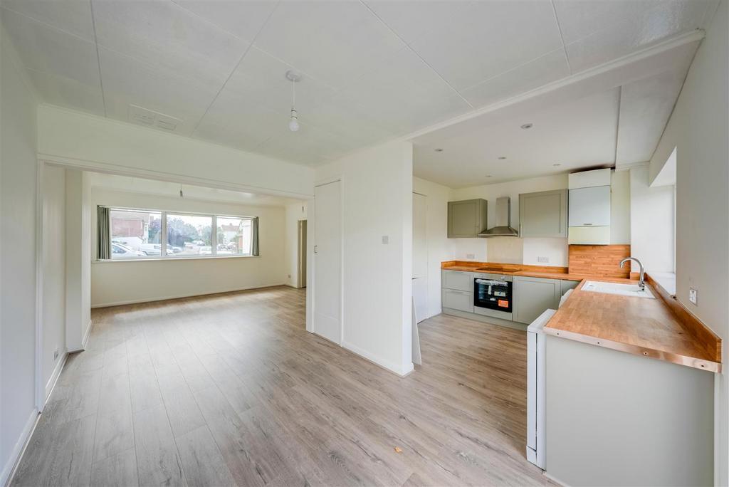 Open-plan living area, open plan living