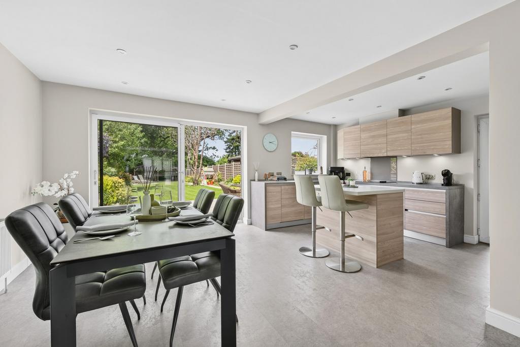 Open-plan living area