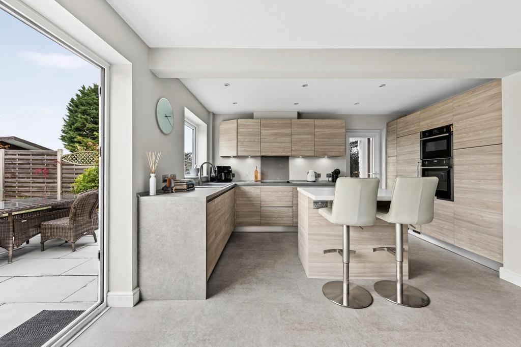 Kitchen, open plan living