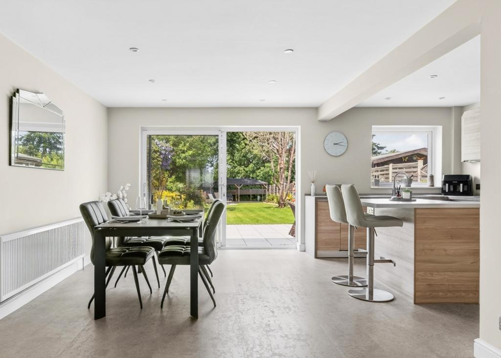 Open-plan living area