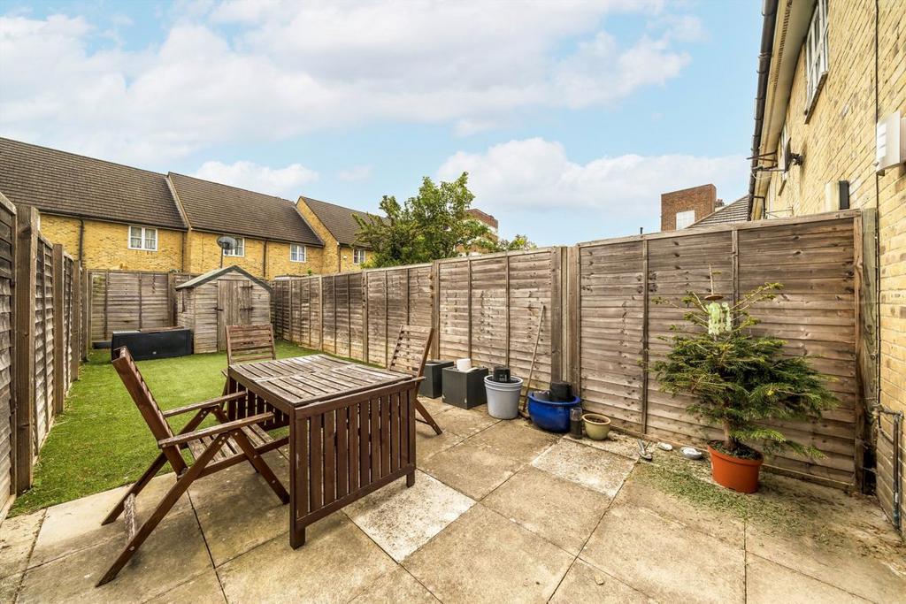 Patio view, garden