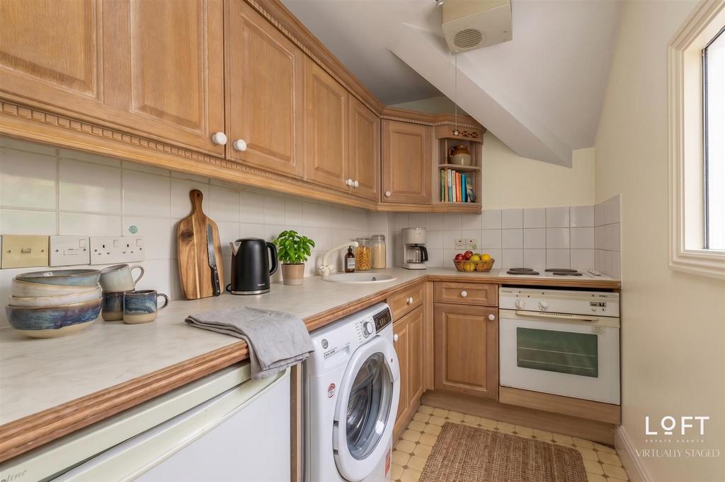 Staged Kitchen