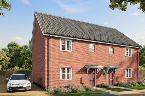 3 bedroom semi-detached house for sale, Plot 109, The Flatford at Hopkins Homes at Abbots Vale, Hopkins Homes at Abbots Vale IP33