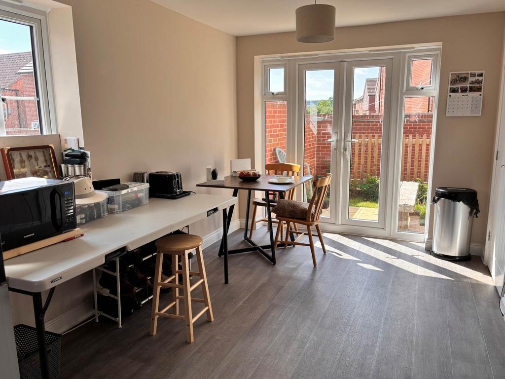 Open-plan living area