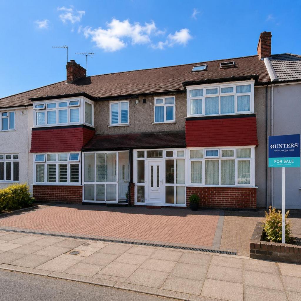 Semi-detached house exterior