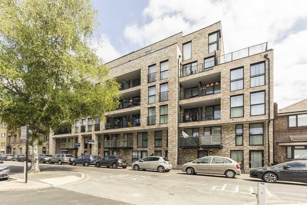 Apartment building facade, block of apartments