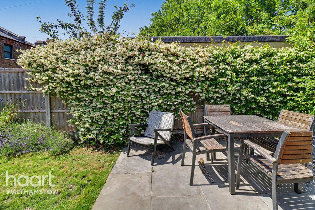 Patio view, garden