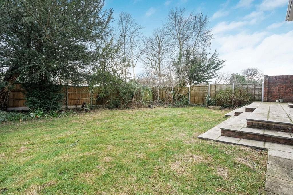Rear garden