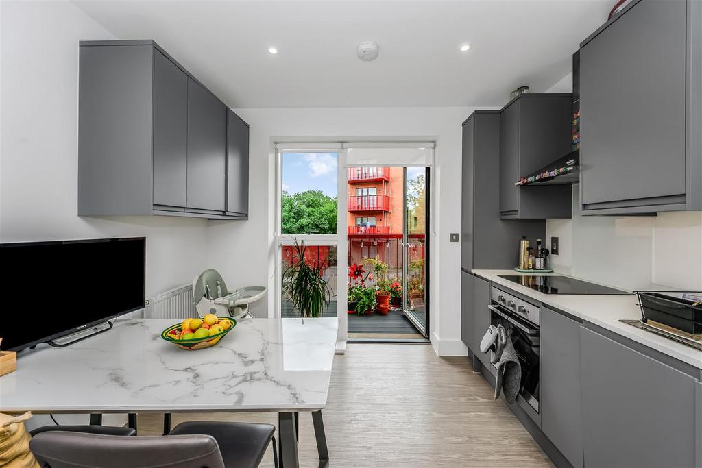 Kitchen, open plan living