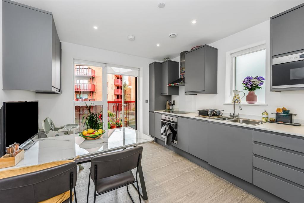 Kitchen, open plan living