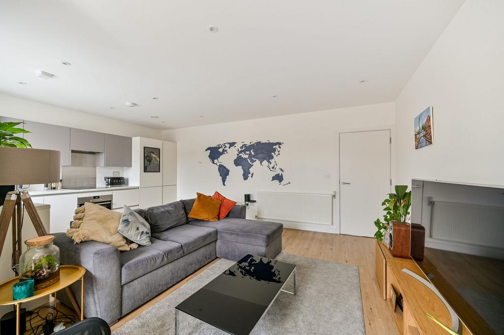 Open-plan living area, open plan living