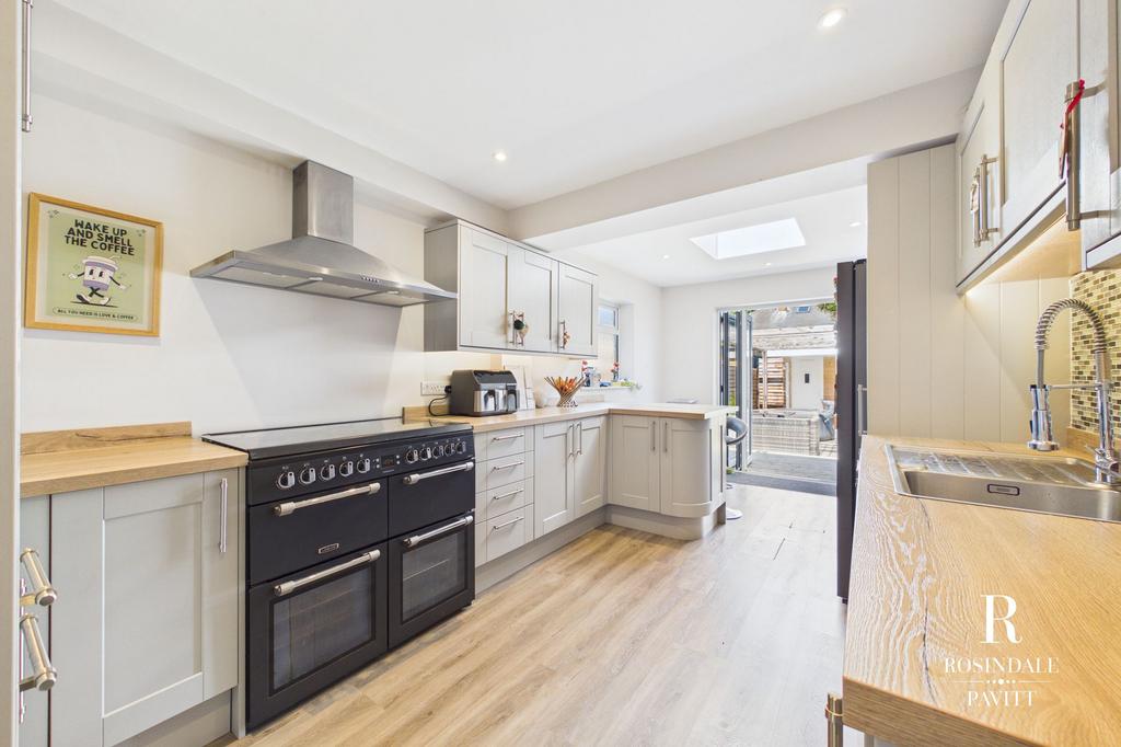 Kitchen, open plan living