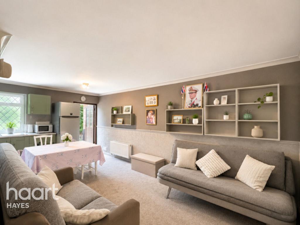 Open-plan living area, open plan living