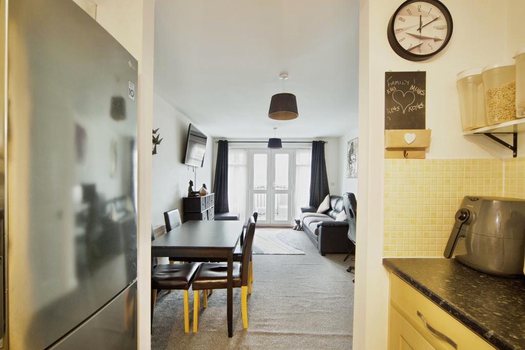 Open-plan living area, open plan living