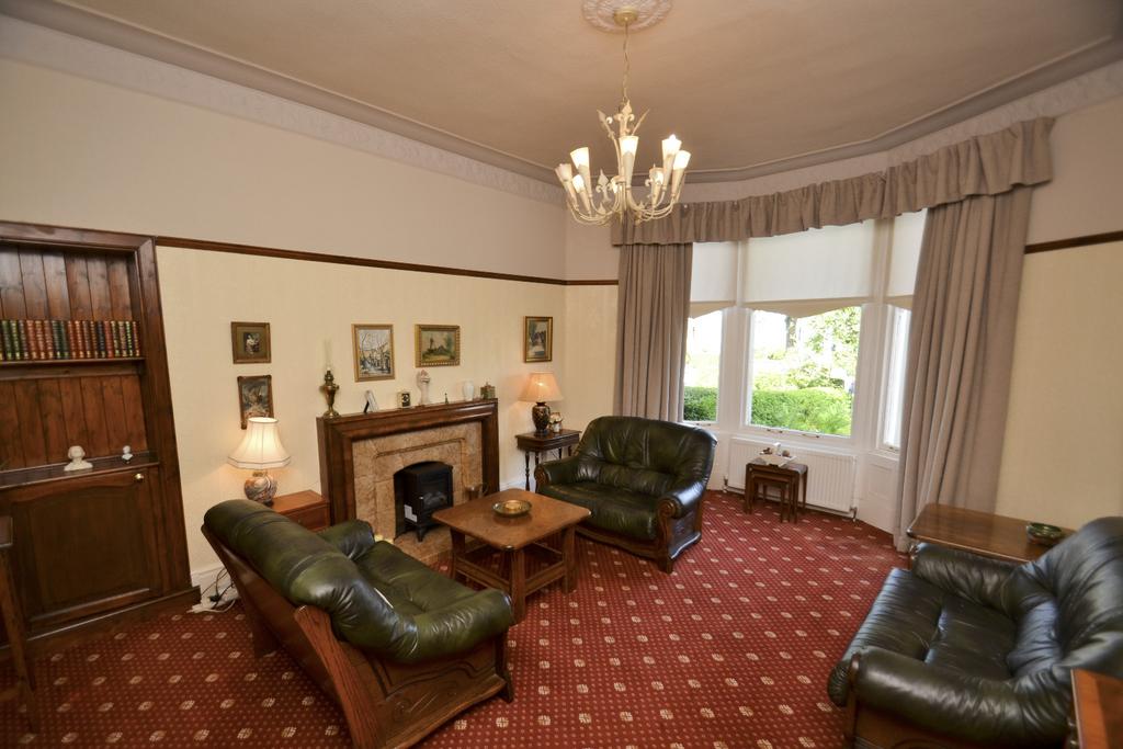 Reception room, fireplace