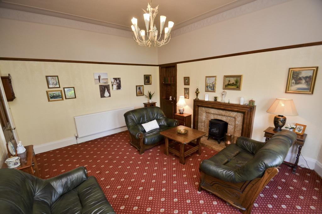 Reception room, fireplace