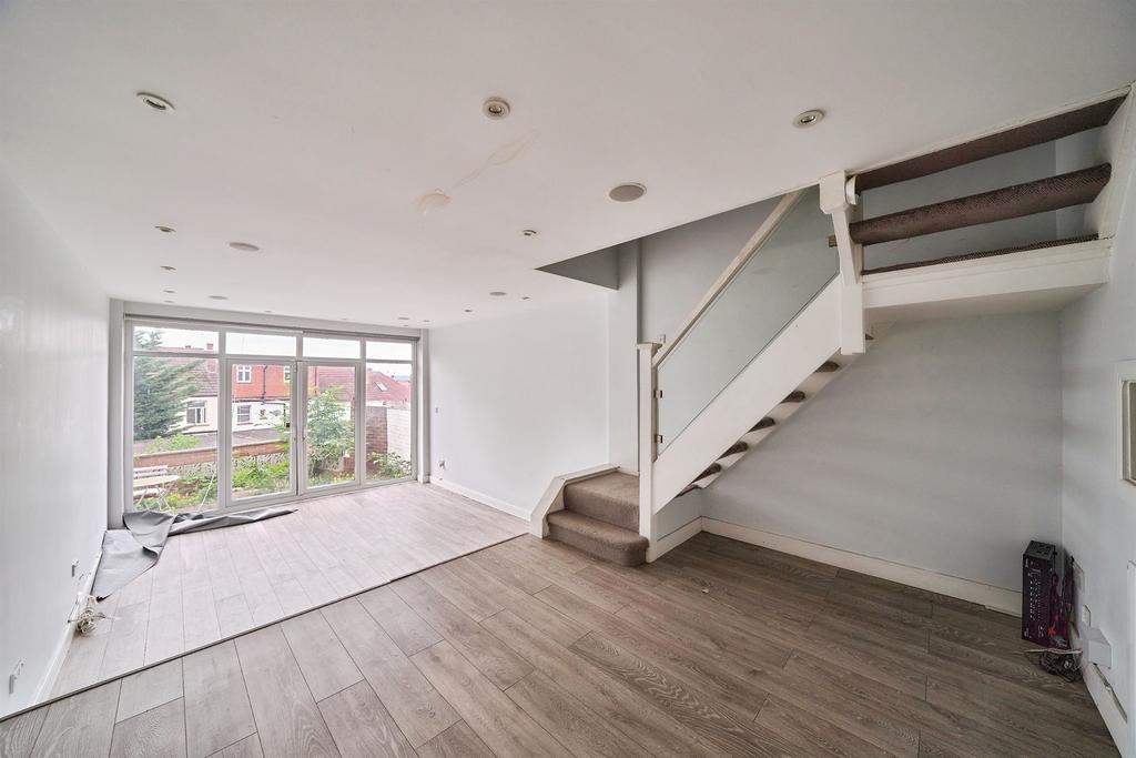 Open-plan living area