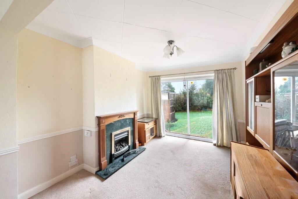 Living room, fireplace