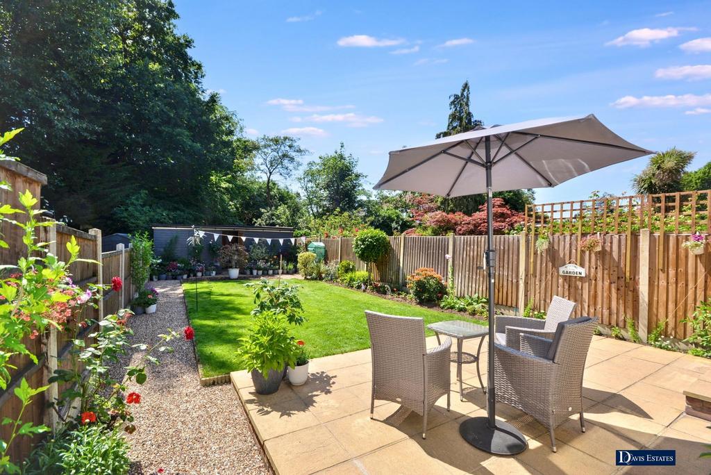 Patio view, garden